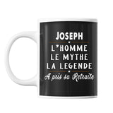 Mug Joseph départ retraite - Planetee