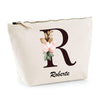Trousse Roberte Lettre fleur - Planetee