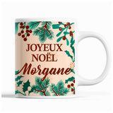 Tasse Noël Morgane Beige - Planetee