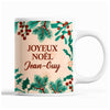 Tasse Noël Jean-Guy Beige - Planetee