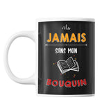 Mug Jamais sans mon bouquin - Planetee