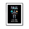 Affiche Prénom Paul Univers - Planetee