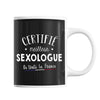 Mug Homme Sexologue Meilleur de France | Tasse Noire métier - Planetee