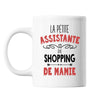 Mug La Petite Assistante de Shopping de Mamie - Planetee