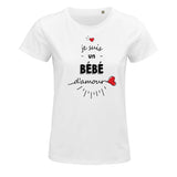 T-shirt femme Bébé d'amour - Planetee