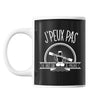 Mug Kayak pagayer j'peux pas Noir - Planetee