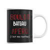 Mug Bateau C'est ma Routine - Planetee