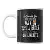 Mug Jack Russel Terrier Je travaille dur - Planetee