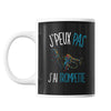 Mug Trompette j'peux pas Noir - Planetee