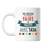 Mug Ma mission Tricot avec Tata - Planetee