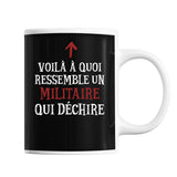 Mug Militaire Qui déchire - Planetee