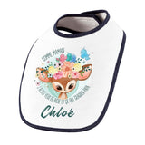 Bavoir bébé Chloé Yeux de biche - Planetee