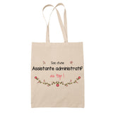 Sac Tote Bag Assistante administratif au Top Femme - Planetee