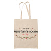 Sac Tote Bag Assistante sociale au Top Femme - Planetee