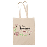 Sac Tote Bag Bibliothécaire d'Exception Femme - Planetee