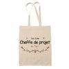 Sac Tote Bag Cheffe de projet au Top Femme - Planetee