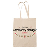 Sac Tote Bag Community Manager au Top Femme - Planetee