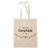 Sac Tote Bag Comptable au Top Femme - Planetee