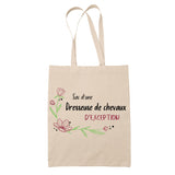 Sac Tote Bag Dresseuse de chevaux d'Exception Femme - Planetee