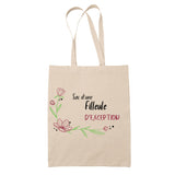 Sac Tote Bag Filleule d'Exception Femme - Planetee