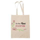 Sac Tote Bag Mémé d'Exception Femme - Planetee