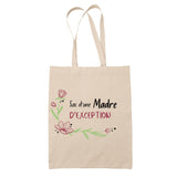 Sac Tote Bag Madre d'Exception Femme - Planetee
