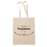 Sac Tote Bag Musicienne au Top Femme - Planetee