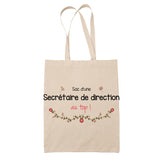 Sac Tote Bag Secrétaire de direction au Top Femme - Planetee