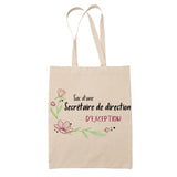 Sac Tote Bag Secrétaire de direction d'Exception Femme - Planetee