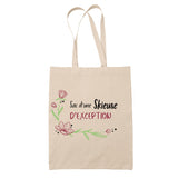 Sac Tote Bag Skieuse d'Exception Femme - Planetee