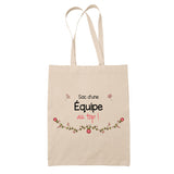 Sac Tote Bag Équipe au Top Femme - Planetee