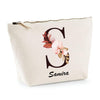 Trousse Samira Lettre fleur - Planetee
