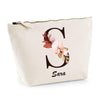 Trousse Sara Lettre fleur - Planetee