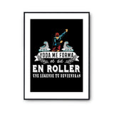 Affiche Roller Légende - Planetee