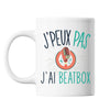 Mug Beatbox j'peux pas Blanc - Planetee