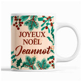 Tasse Noël Jeannot Beige - Planetee