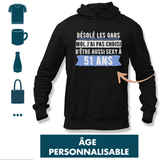 Idée Cadeau Homme Sexy Âge Personnalisable - Planetee