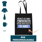Tote Bag Homme Sexy Âge Personnalisable - Planetee