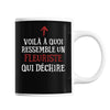 Mug Fleuriste Qui déchire - Planetee