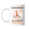 Mug Amandine Cou Monté Girafe - Planetee