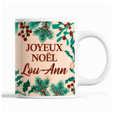 Tasse Noël Lou-Ann Beige - Planetee