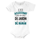 Body bébé Le Petit Assistant du Jardin de Maman - Planetee