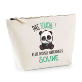 Trousse Soline Pas touche Panda - Planetee