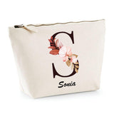 Trousse Sonia Lettre fleur - Planetee