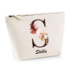 Trousse Stella Lettre fleur - Planetee