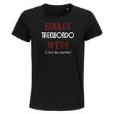 T-shirt femme Taekwondo C'est ma Routine - Planetee