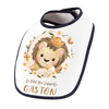 Bavoir Gaston bébé Lion Roi - Planetee