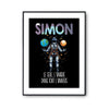 Affiche Prénom Simon Univers - Planetee