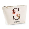 Trousse Sylvia Lettre fleur - Planetee