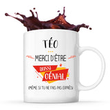 Mug Téo génial sans faire exprès - Planetee